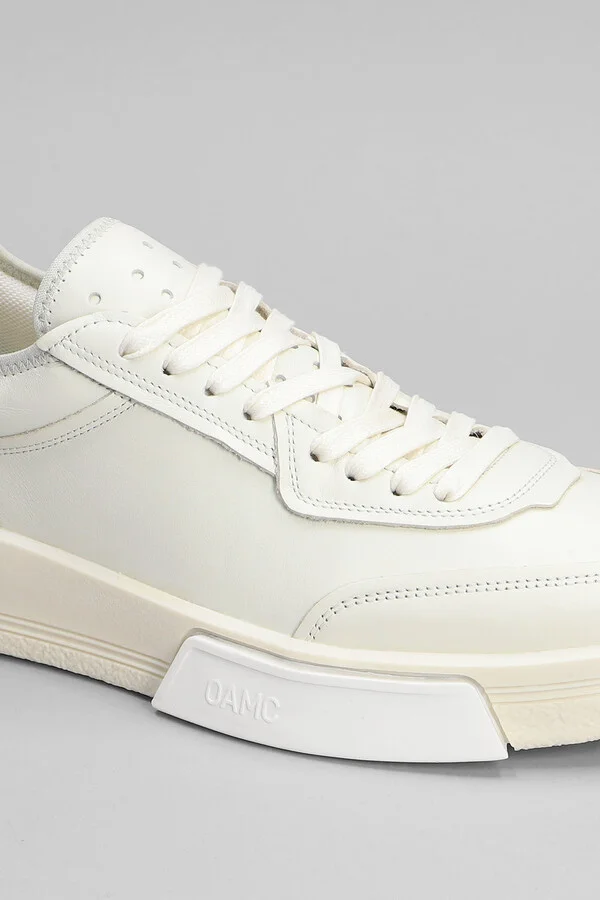 Cosmos Sneakers In White Leather - Image 5