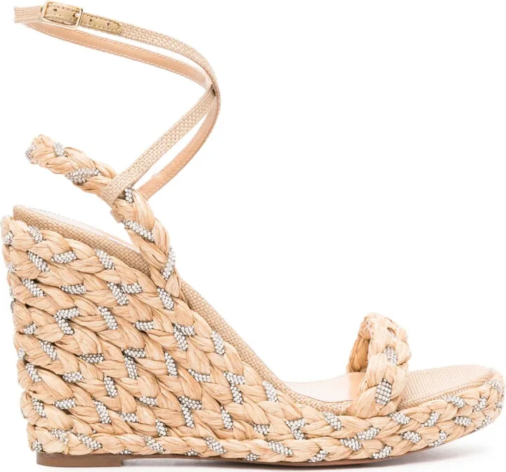Costiera 120mm wedge espadrilles