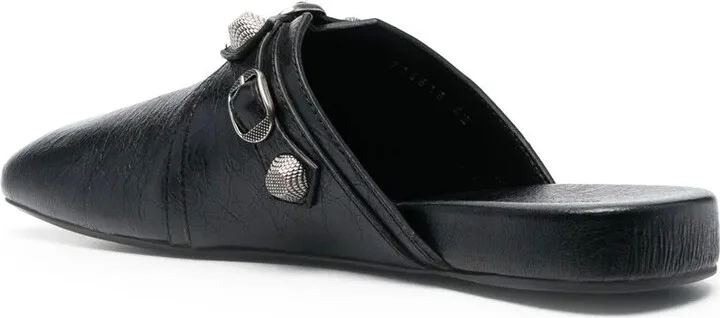 Cosy Cagole leather mules - Image 3