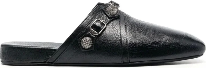 Cosy Cagole leather mules