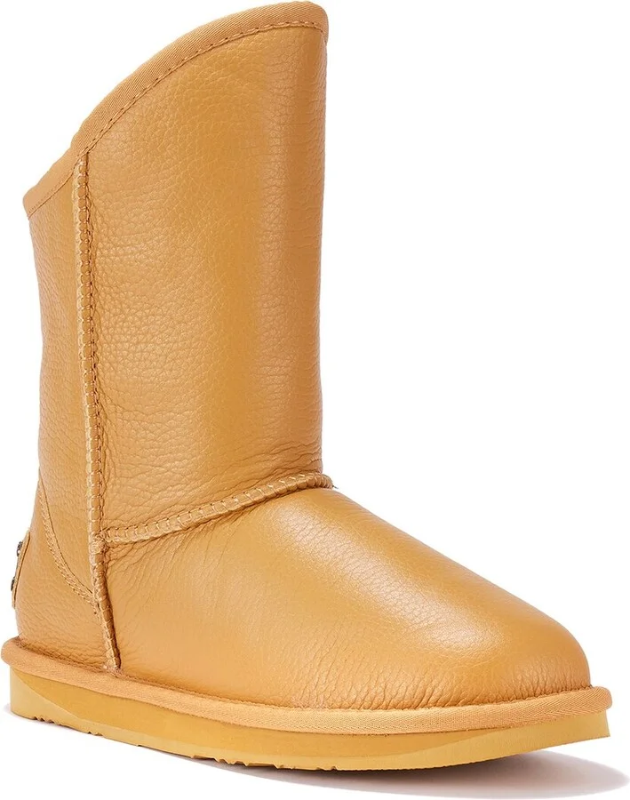 Cosy Short Leather Boot