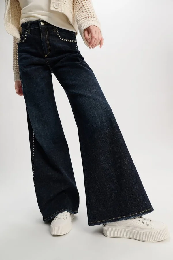 Cotton canvas platform sneakers - Image 3