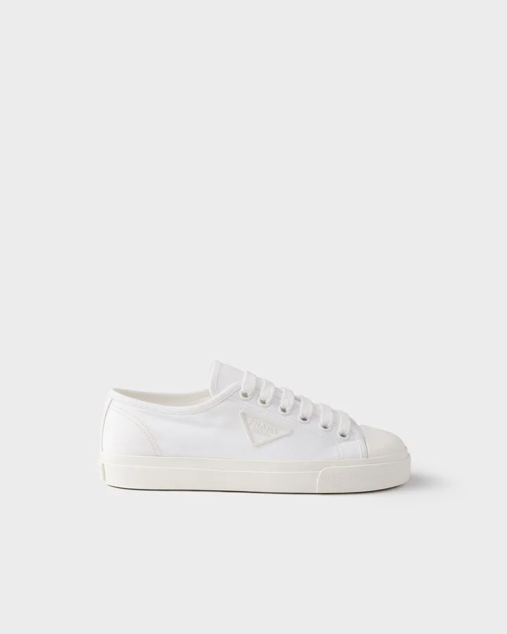 Cotton gabardine sneakers - Image 2