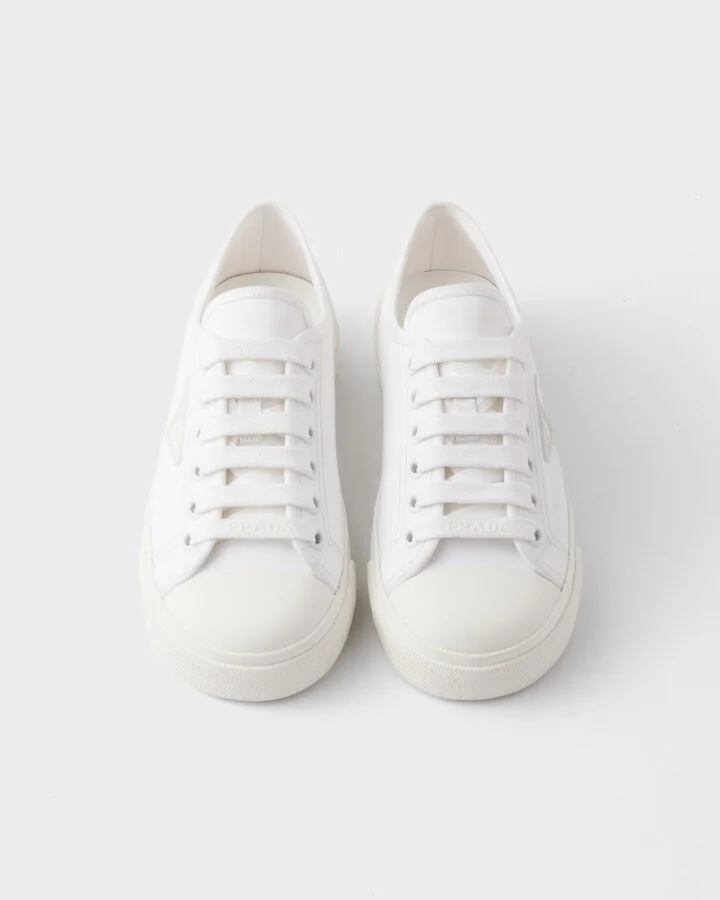Cotton gabardine sneakers - Image 3