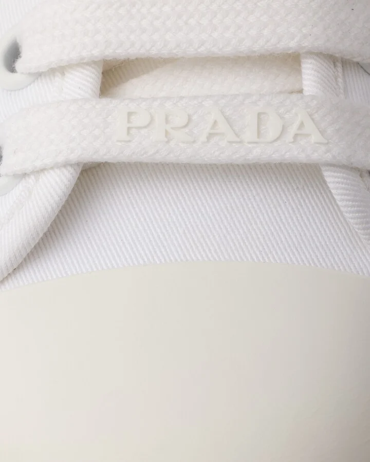 Cotton gabardine sneakers - Image 5