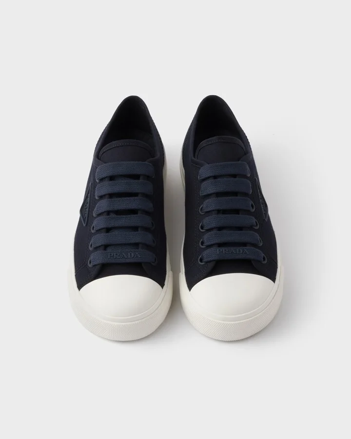 Cotton gabardine sneakers - Image 3