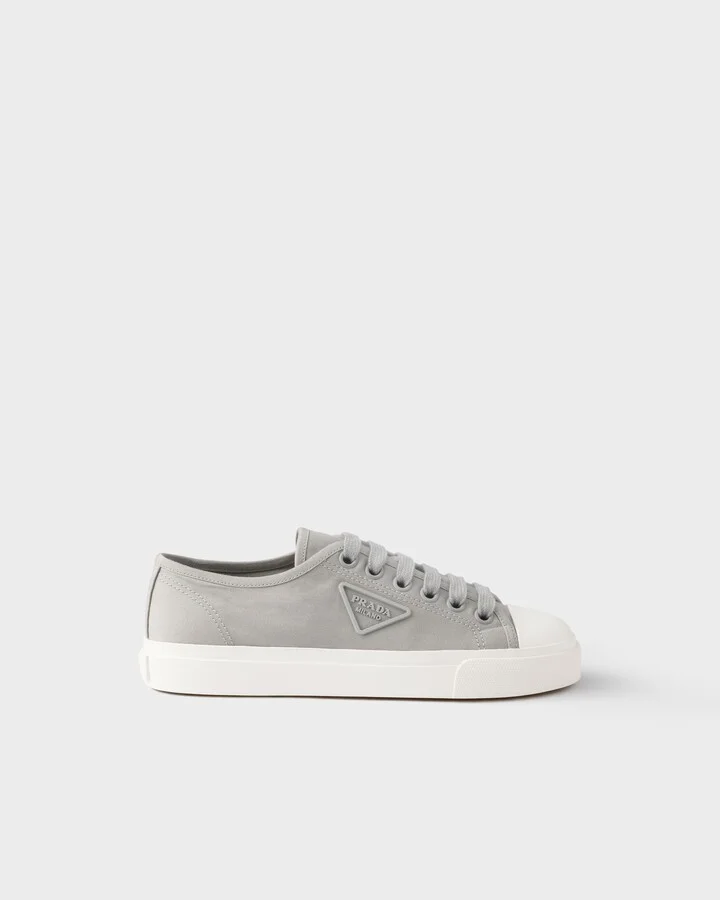 Cotton gabardine sneakers - Image 2