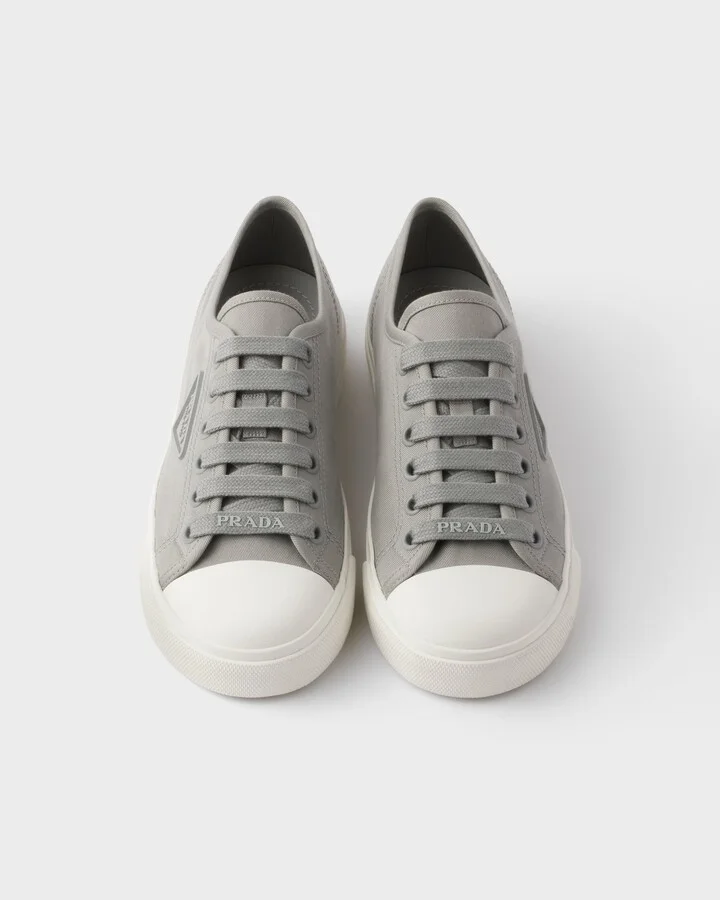 Cotton gabardine sneakers - Image 3