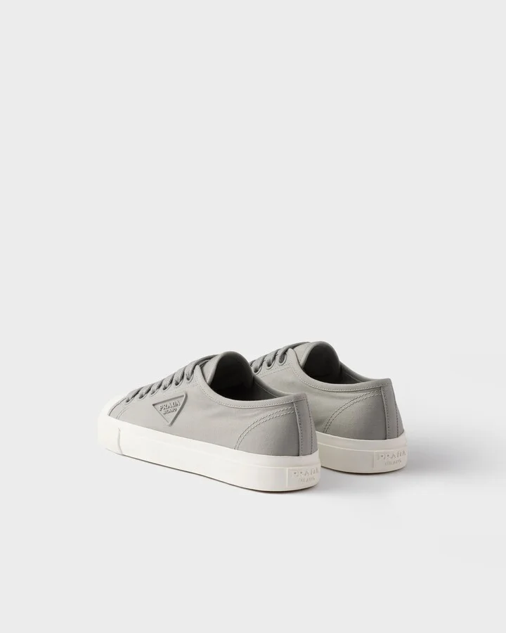Cotton gabardine sneakers - Image 4