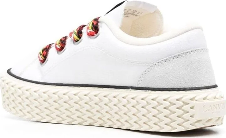 Cotton Lace-up Sneakers - Image 3