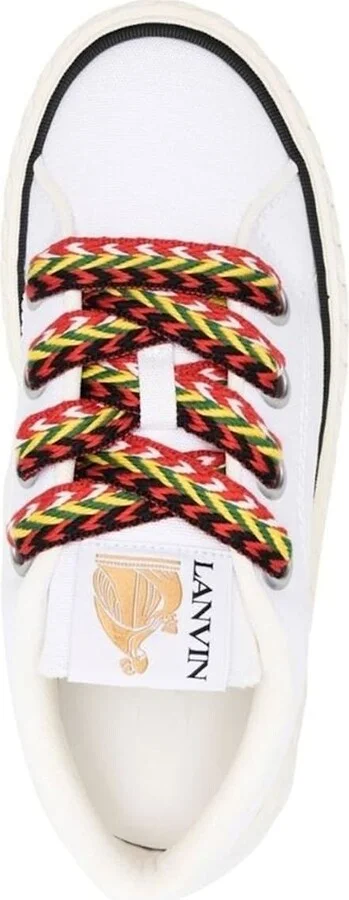 Cotton Lace-up Sneakers - Image 4