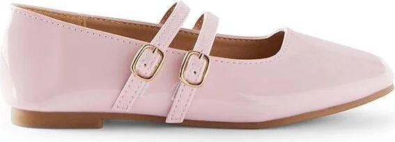 Pink Patent,square Toe
