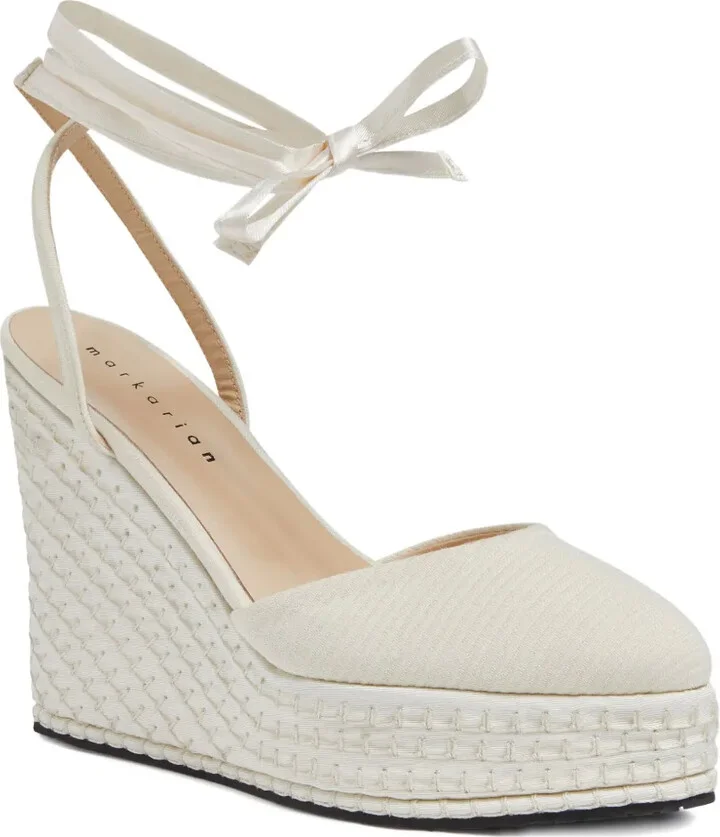 Cotton Wedge Espadrilles - Image 2