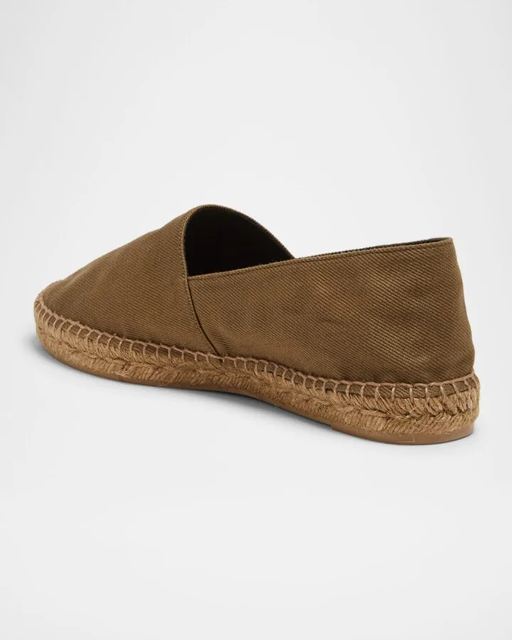 Cotton YSL Slip-On Espadrilles - Image 2