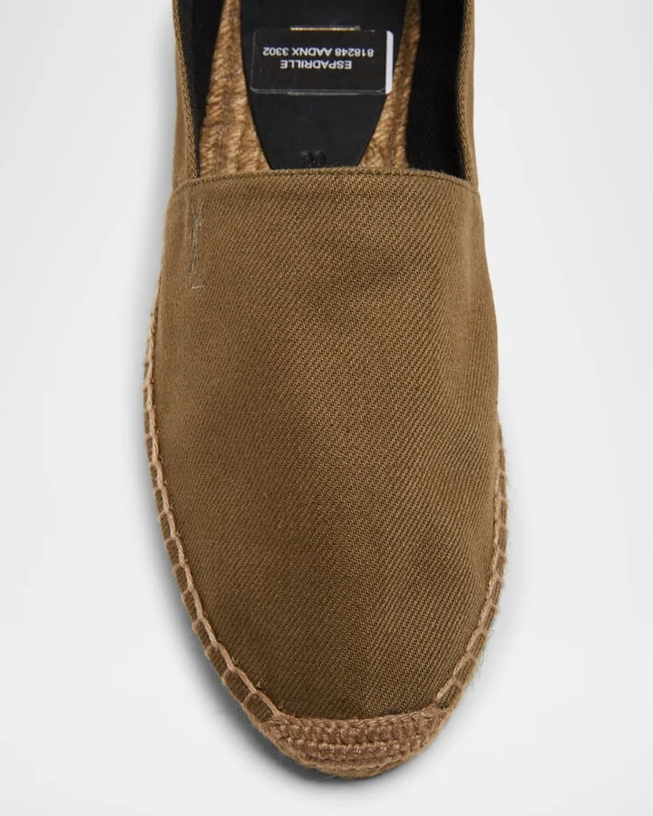 Cotton YSL Slip-On Espadrilles - Image 7