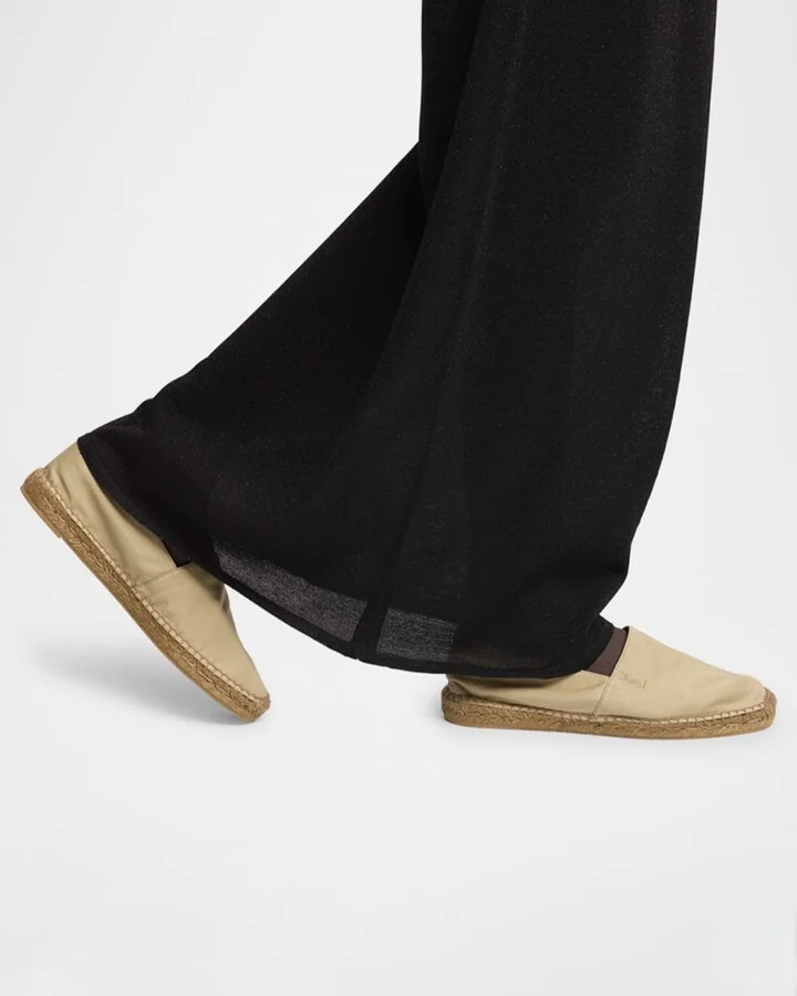 Cotton YSL Slip-On Espadrilles - Image 7