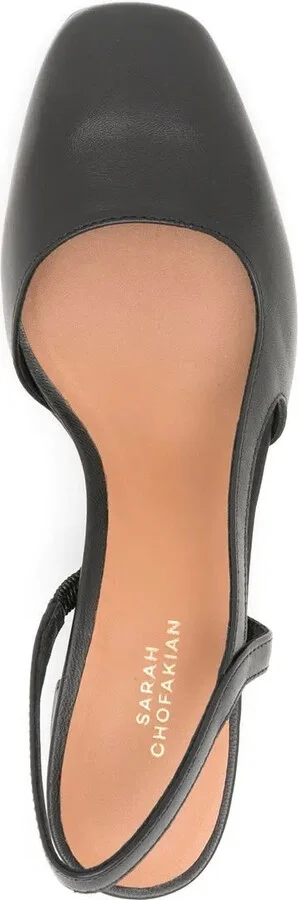 Coucou Duo 65mm leather pumps - Image 4