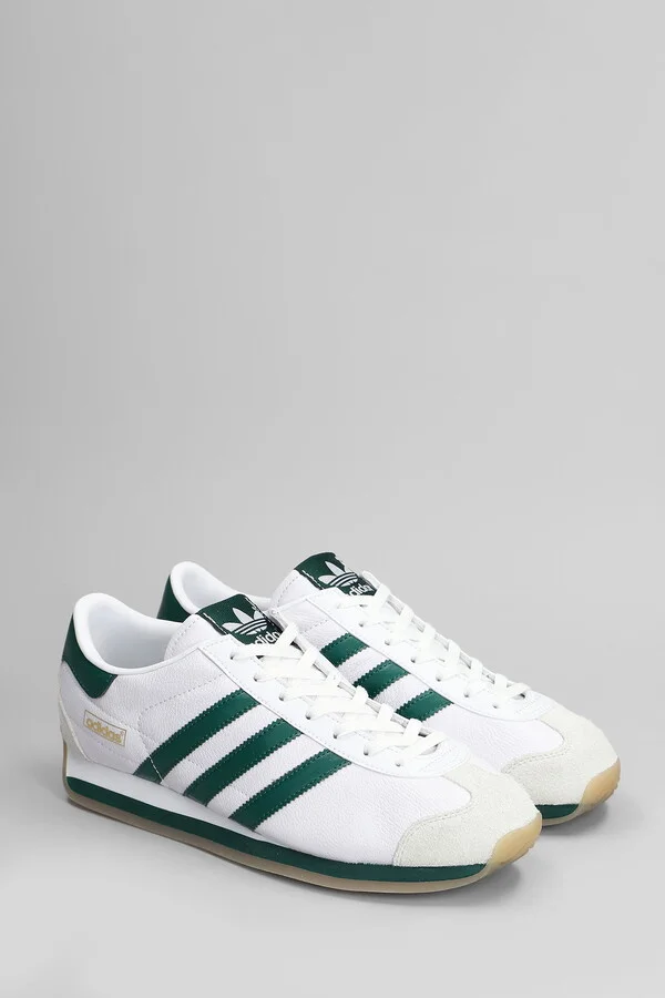 Country Japan Sneakers In White Leather - Image 2