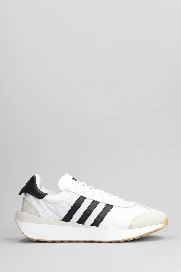 Country Xlg Sneakers In White Synthetic Fibers