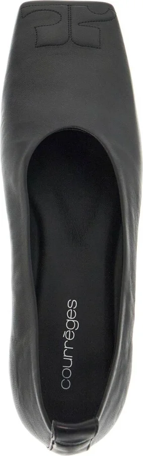 COURREGES ist leather ballet flats - Image 3