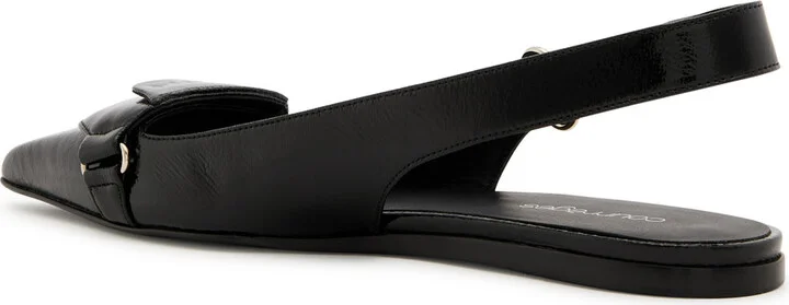 Courrèges Racer Vinyl Slingback Ballet Flats - Image 2