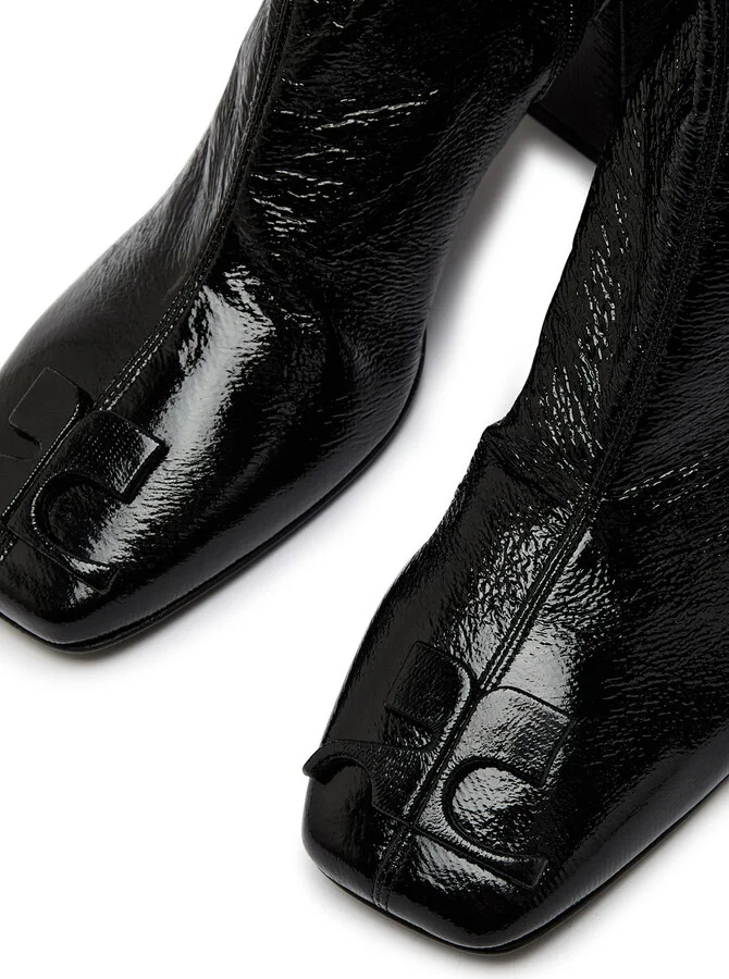 Courrèges Reedition 75 Vinyl Knee-high Boots - Image 3