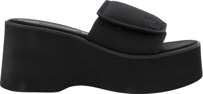 Courrèges Scuba Wave Open Toe Sandals