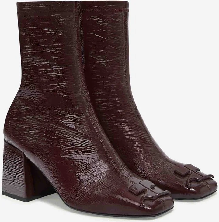 Courrèges Vinyl Ankle Boots - Image 2