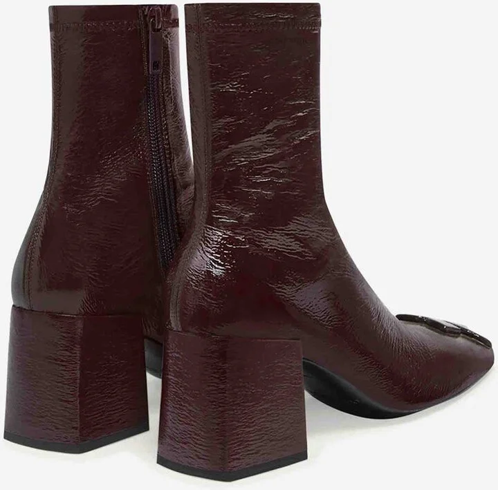 Courrèges Vinyl Ankle Boots - Image 3