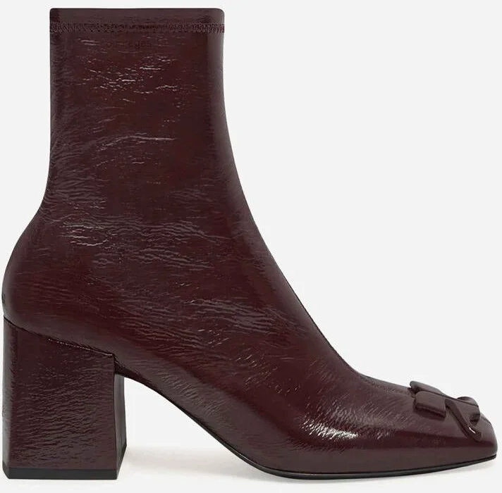 Courrèges Vinyl Ankle Boots