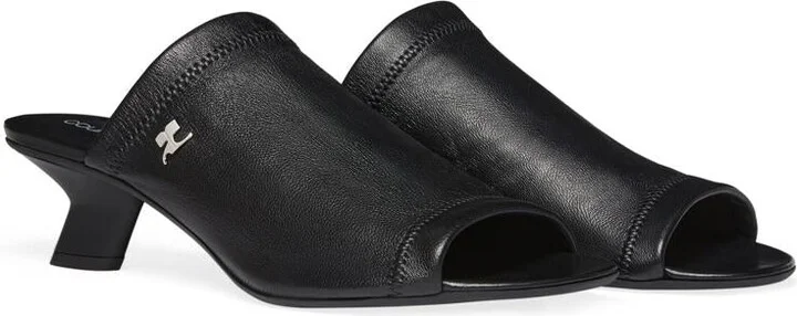 Courrèges Wet Stretch Mules - Image 2