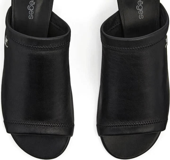 Courrèges Wet Stretch Mules - Image 4
