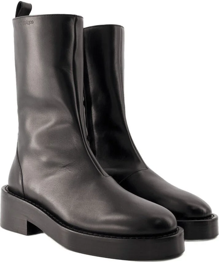 Courrèges Zipped Ankle Boots - Image 2