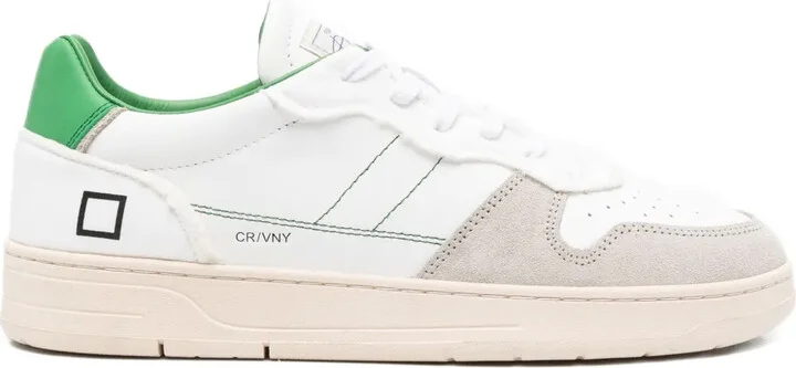 Court 2.0. leather panel sneakers