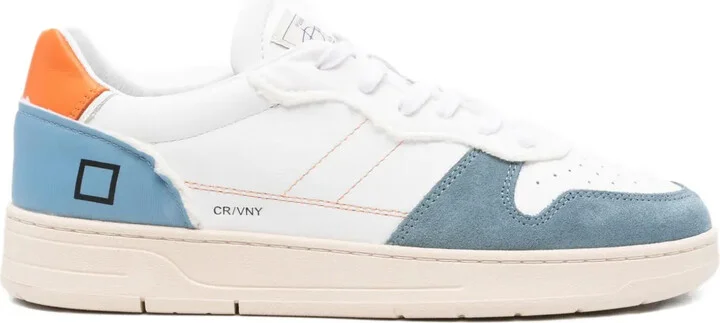 Court 2.0. leather panel sneakers