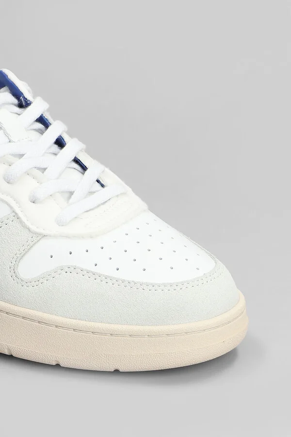 Court 2.0 Vintage Sneakers In White Suede And Leather - Image 5