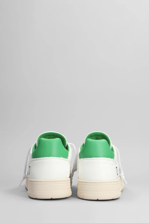 Court 2.0 Vintage Sneakers In White Suede And Leather - Image 4