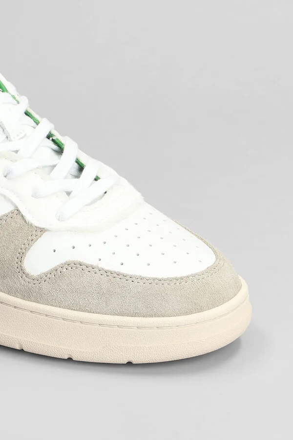 Court 2.0 Vintage Sneakers In White Suede And Leather - Image 5