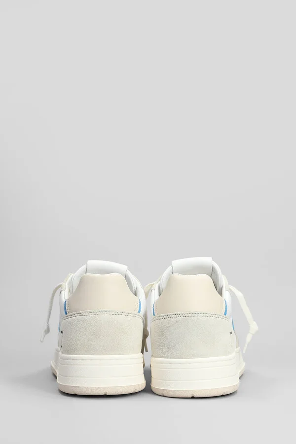 Court 2.0 Vintage Sneakers In White Suede And Leather - Image 4