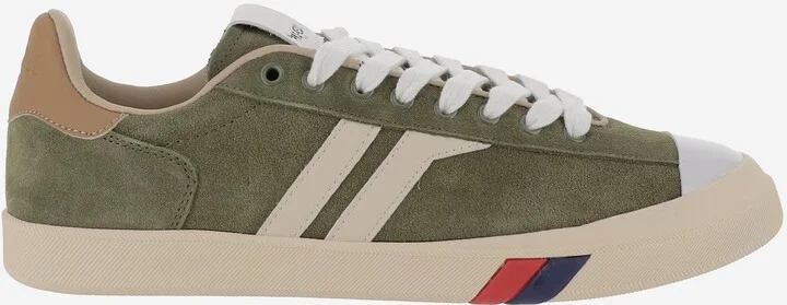 Court Ace Suede Leather Sneakers
