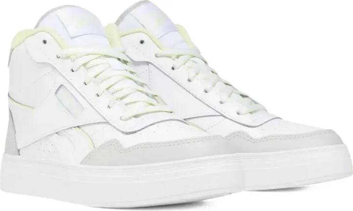 Court Advance Bold "Footwear White/Steely Fog/Citron Glow" sneakers - Image 2