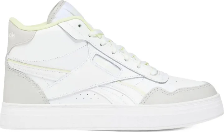 Court Advance Bold "Footwear White/Steely Fog/Citron Glow" sneakers