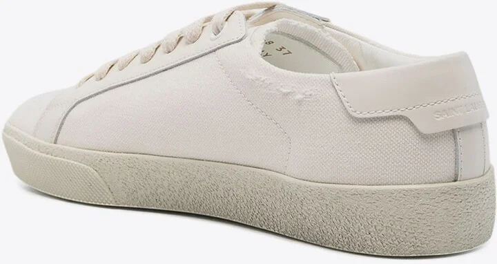 Court Classic Canvas Sneakers - Image 2