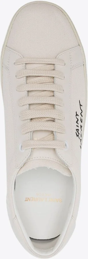 Court Classic Canvas Sneakers - Image 3