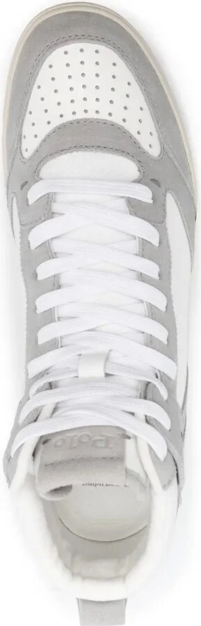 Court hi-top suede sneakers - Image 4