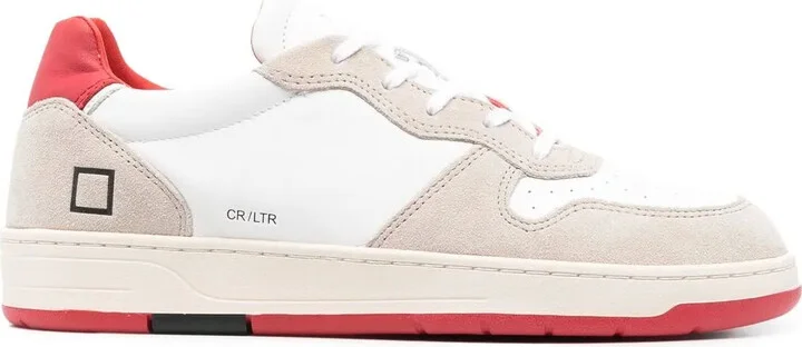Court leather low-top sneakers