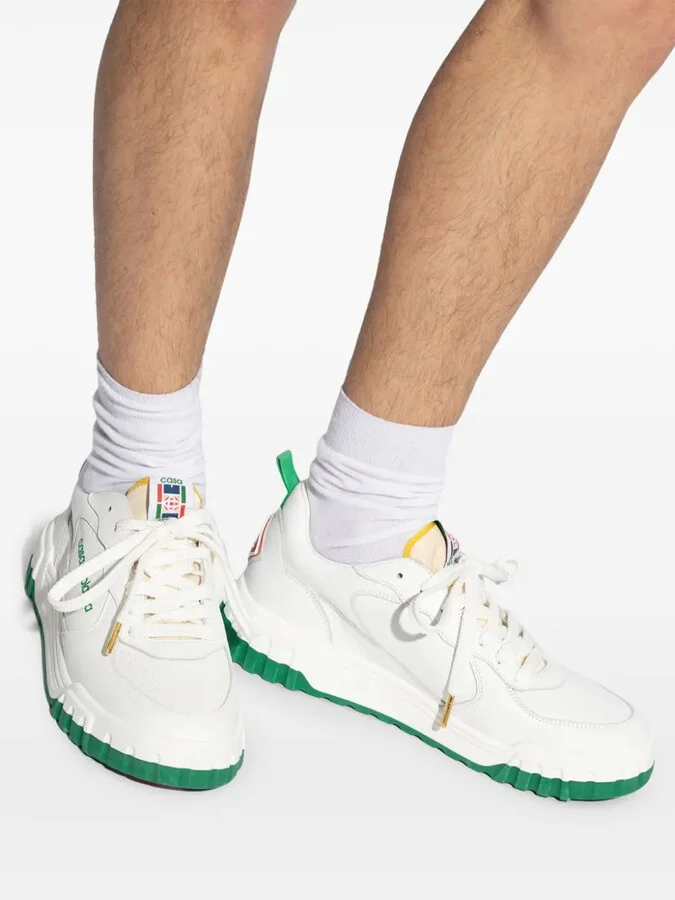 Court leather sneakers - Image 5