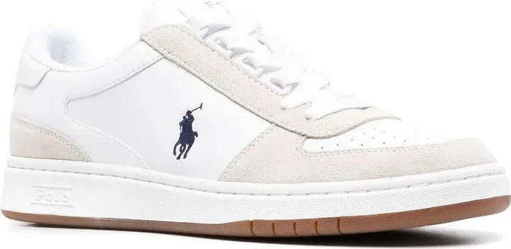 Court leather suede sneakers - Image 2