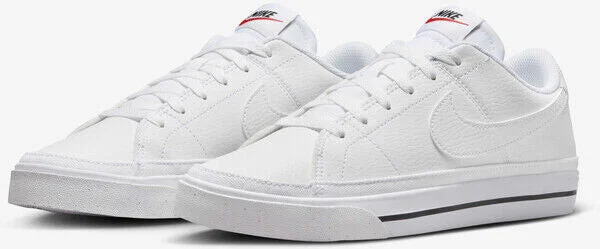 Court Legacy Next Nature DH3161-101 Sneakers Women's White Leather Lace Up