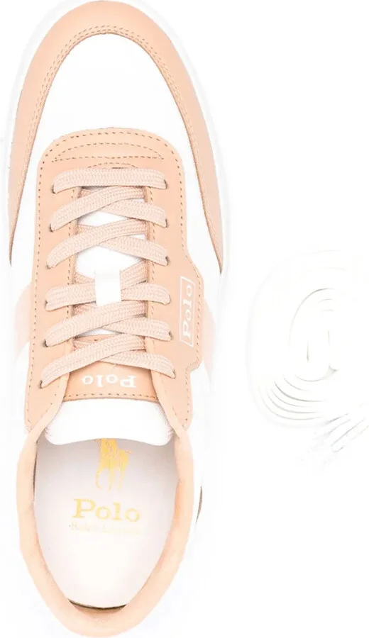 Court logo-debossed sneakers - Image 4
